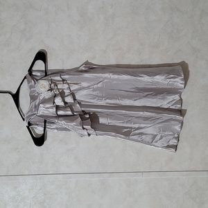 IZ Byer Silver Blouse